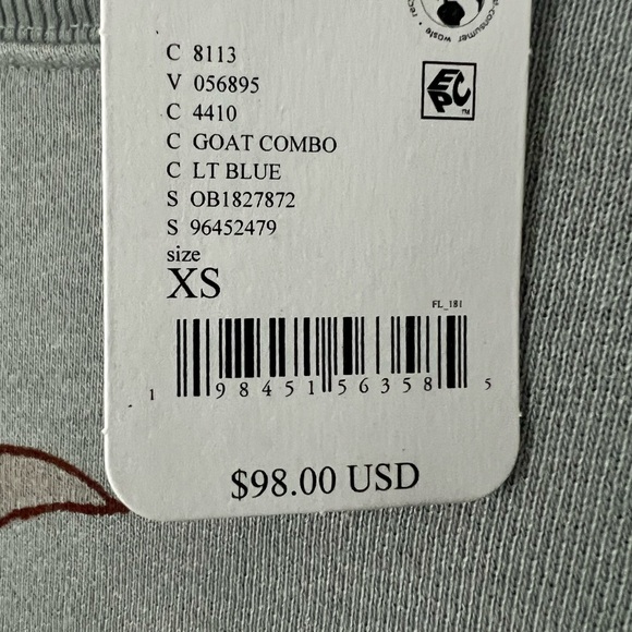 Free People Goat Graphic Sweater - Light Gray - Picture 4 of 6